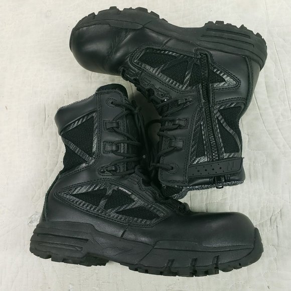 Belleville Tactical Research Chrome TR998Z Waterproof Side Zip Boots Mens Sz 6 R - Picture 6 of 9